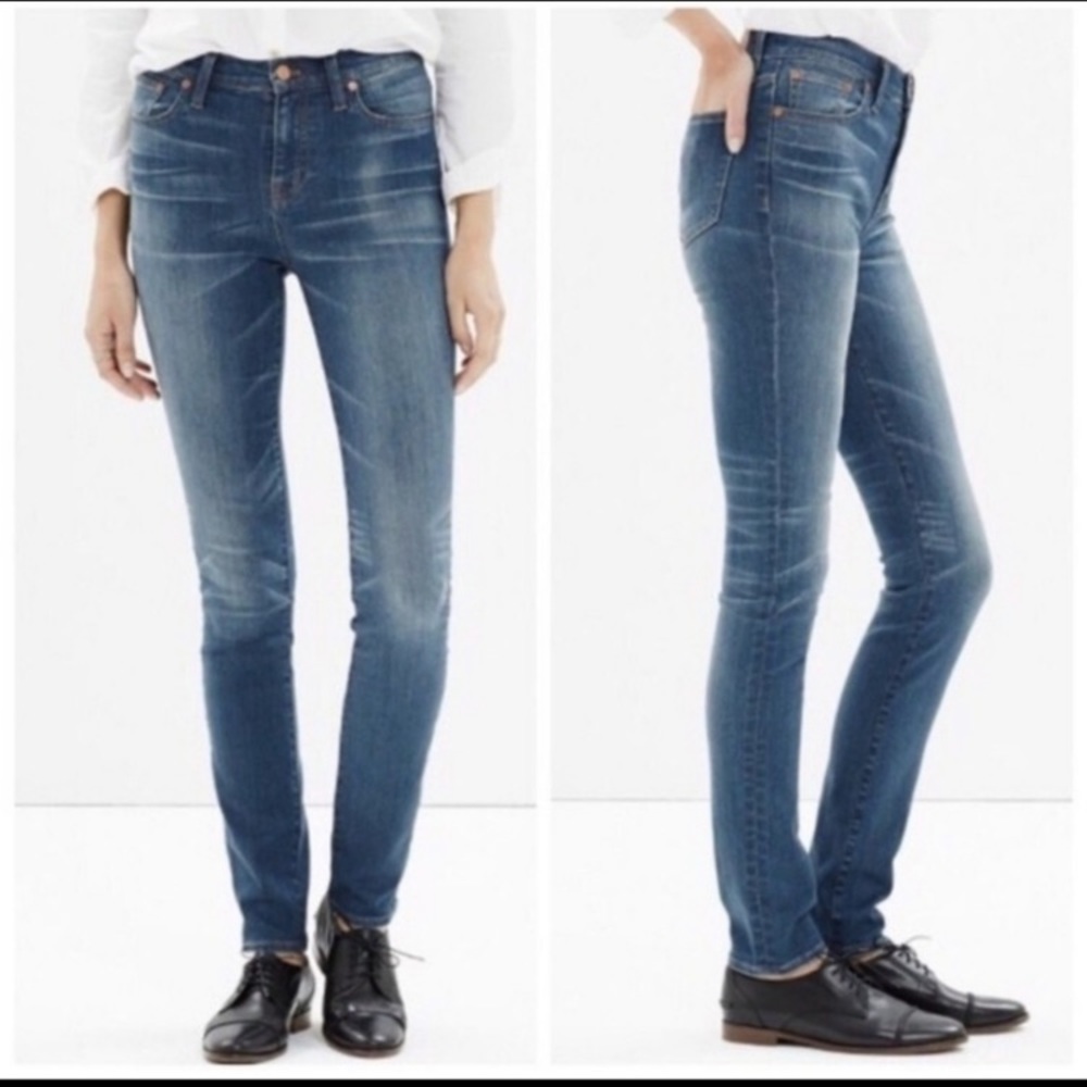 Madewell High Rise Alley Straight Jeans 31